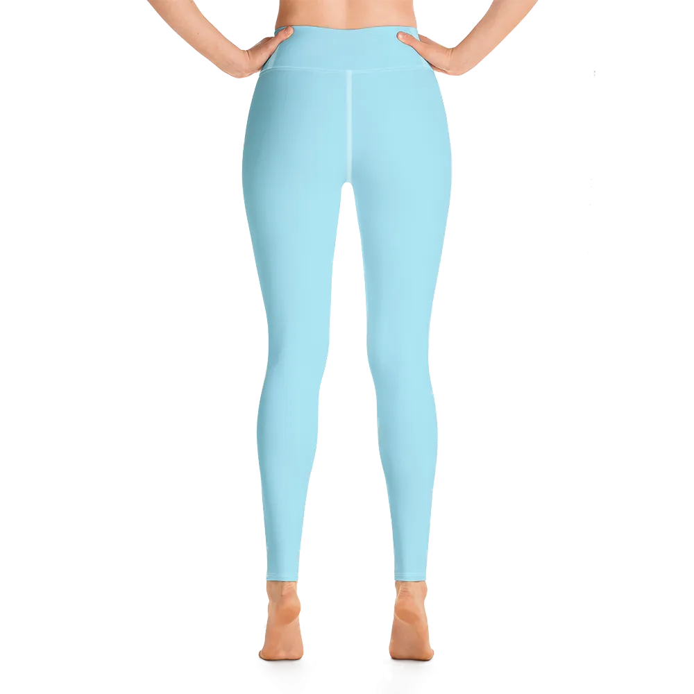 Sky Blue Yoga Leggings