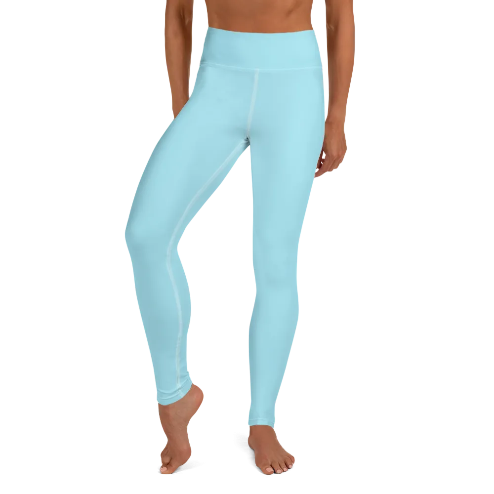 Sky Blue Yoga Leggings
