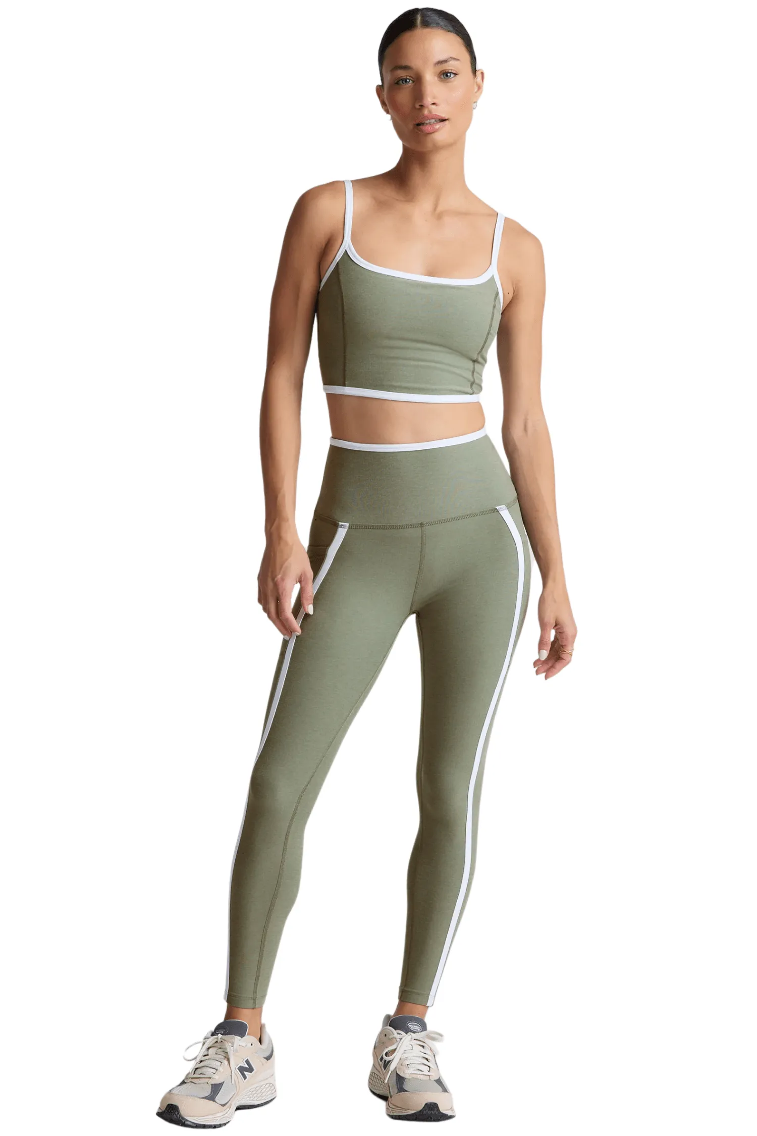 Spacedye New Moves High Cropped Tank