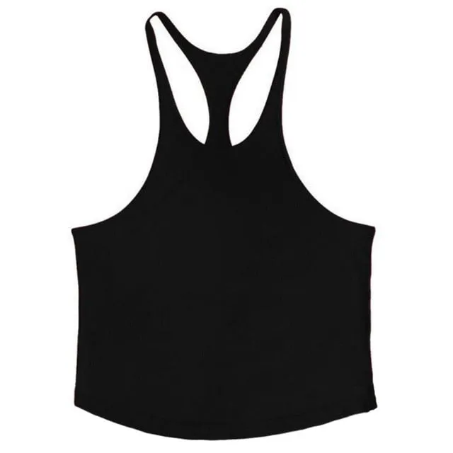 Summer Brand gyms stringer tank top men musculation vest bodybuilding clothing fitness men undershirt workout tank shirt