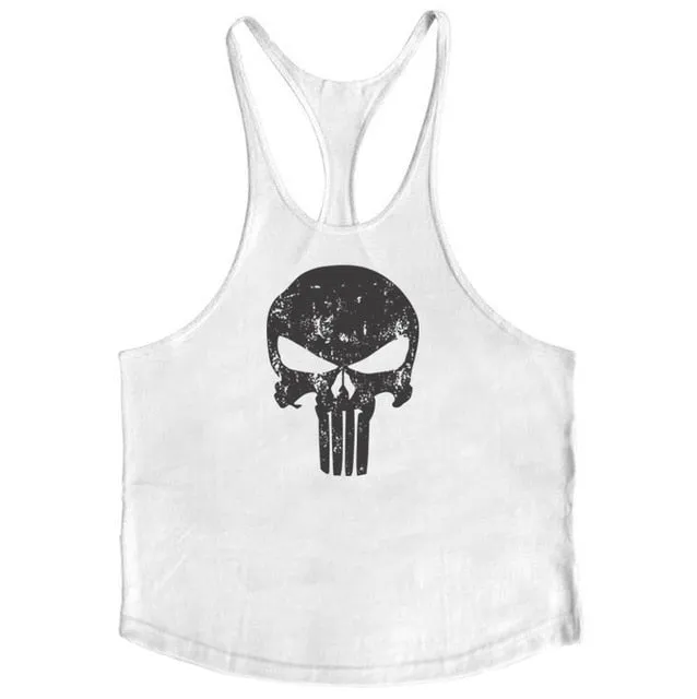 Summer Brand gyms stringer tank top men musculation vest bodybuilding clothing fitness men undershirt workout tank shirt