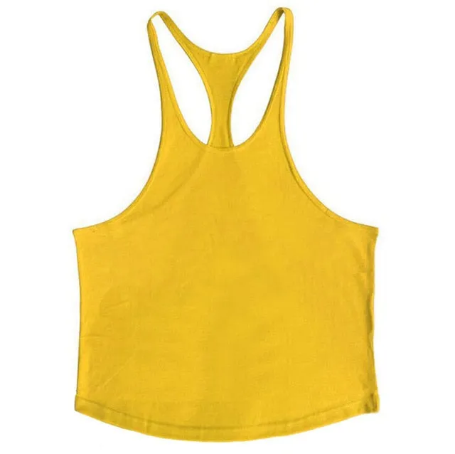 Summer Brand gyms stringer tank top men musculation vest bodybuilding clothing fitness men undershirt workout tank shirt