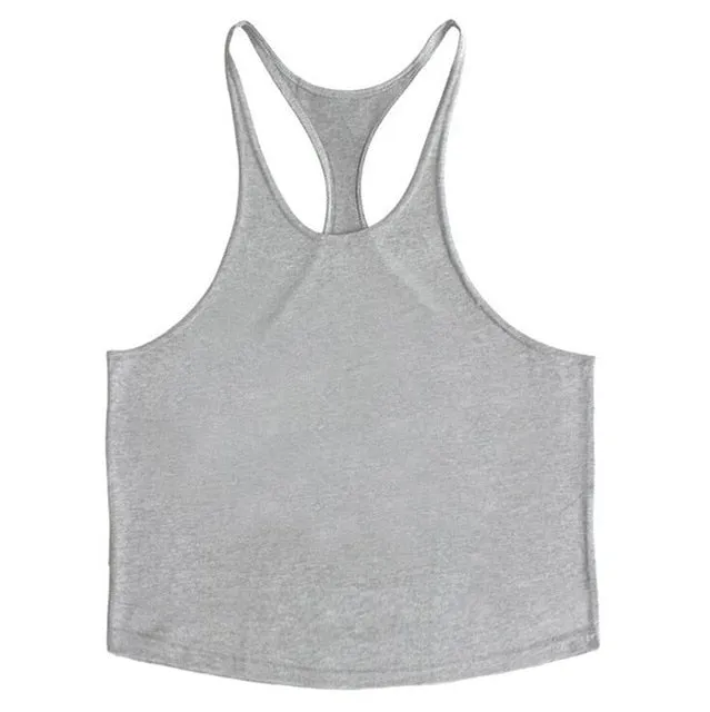 Summer Brand gyms stringer tank top men musculation vest bodybuilding clothing fitness men undershirt workout tank shirt