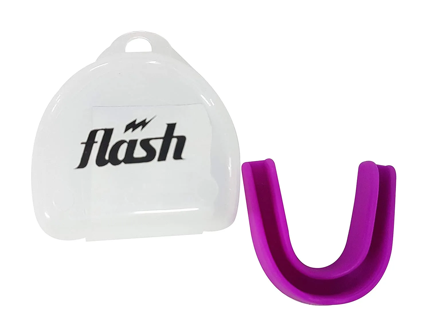 Synco Flavoured Mouth Guard/Gum Shield - for Boxing, MMA, Rugby, Muay Thai, Hockey, Judo, Karate Martial Arts and All Contact Sports| 1 Pc (Purple)