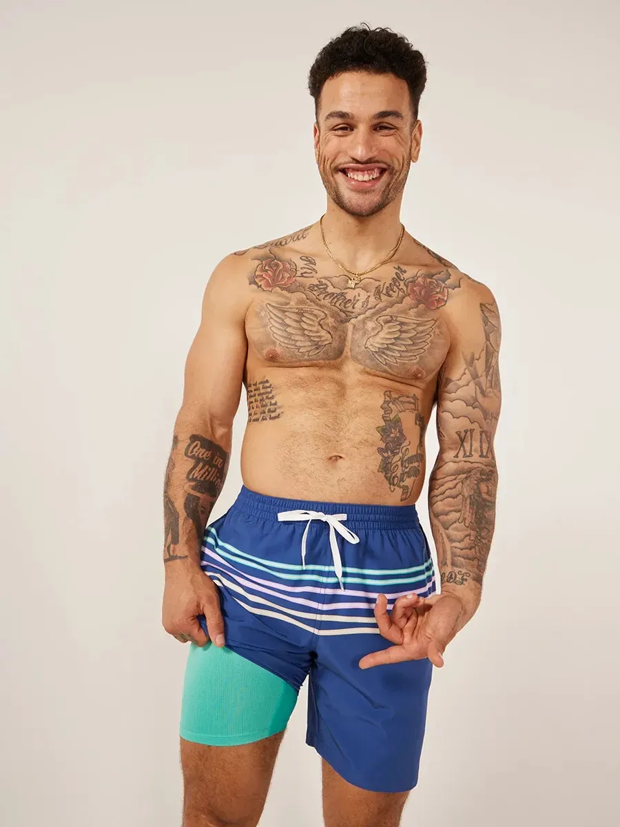 The Moon Shadows 7" (Classic Lined Swim Trunk)