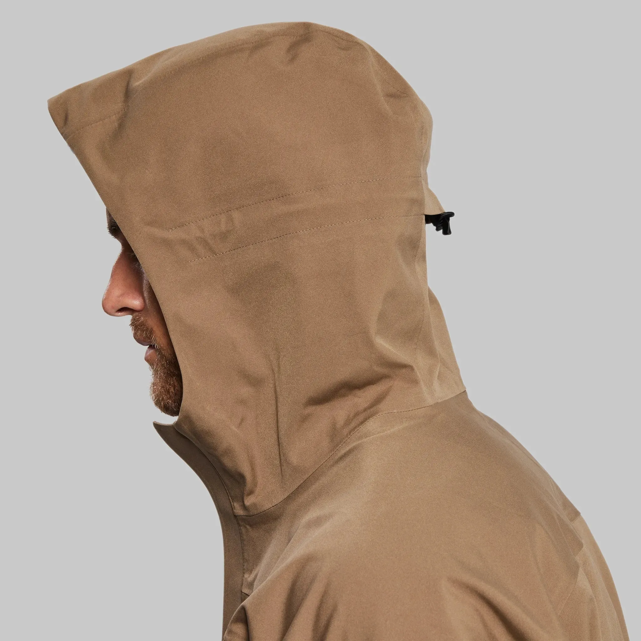 Waterfallproof Jacket. Tan edition