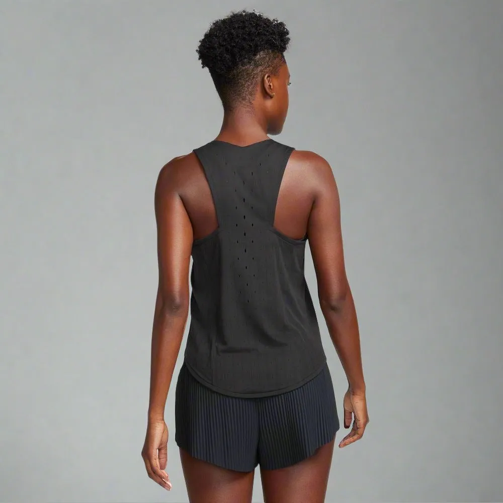 Womens Dri-FIT ADV AeroSwift Running Singlet - Black