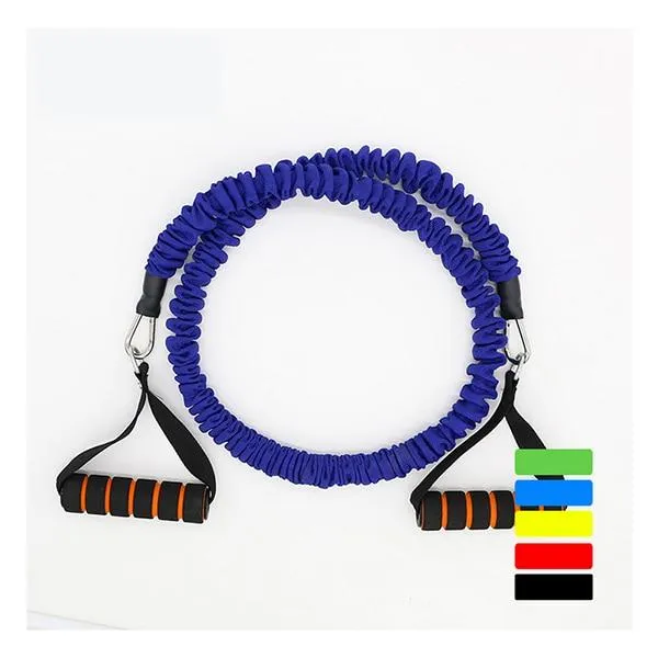 YOUGLE Pilates Latex Tubing Expanders Exercise Tubes Strength Resistance Band Sets Fitness Equipment Pull belt Rope
